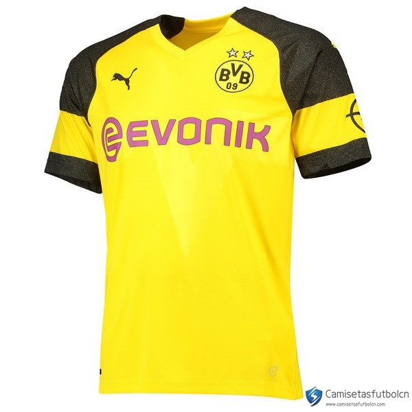 Tailandia Camiseta Borussia Dortmund Primera equipo 2018-19 Amarillo